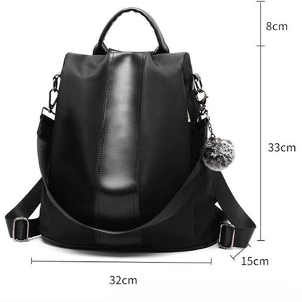 Mochila elegante para mujer, impermeable y antirrobo.