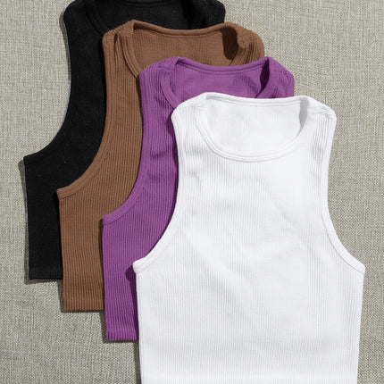 Conjunto deportivo de 4 piezas para mujer