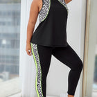 Conjunto deportivo estampado Miranda para mujer. Talla grande. 