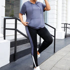 Chándal de mujer con capucha y leggings, marca Alondra. Talla grande.