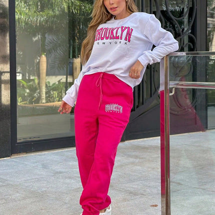 Conjunto de sudadera de franela Brooklyn