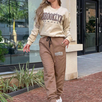 Conjunto de sudadera de franela Brooklyn