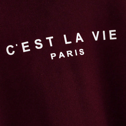 Sudadera con capucha Cest La Vie Paris