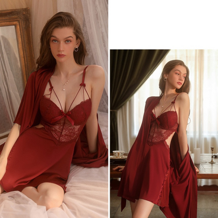 Camisón con bata - Encantador