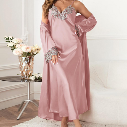 Camisón con bata - Cielo