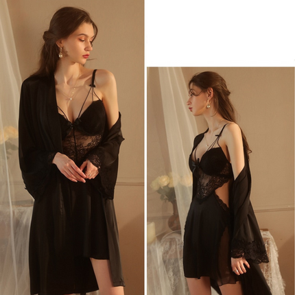 Camisón con bata - Encantador