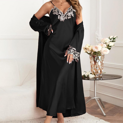 Camisón con bata - Cielo