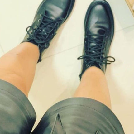 Bota de tractor negra