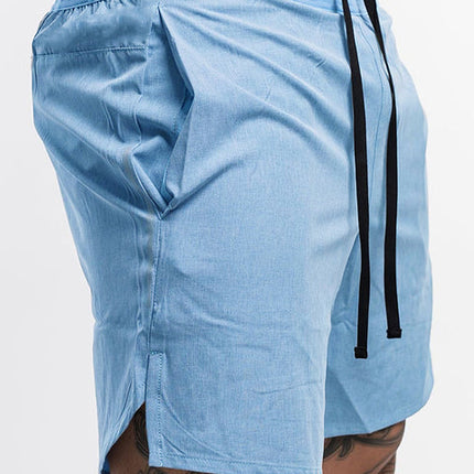 Pantalones cortos deportivos para hombre para el gimnasio - Corte minimalista