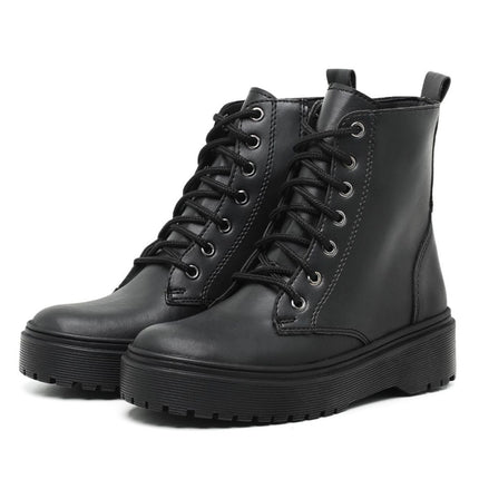 Bota de tractor negra