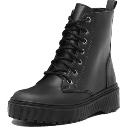 Bota de tractor negra