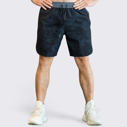 Pantalones cortos deportivos para hombre para el gimnasio - Tech Blur