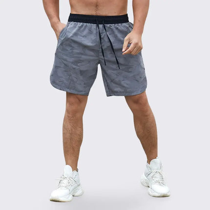 Pantalones cortos deportivos para hombre para el gimnasio - Tech Blur