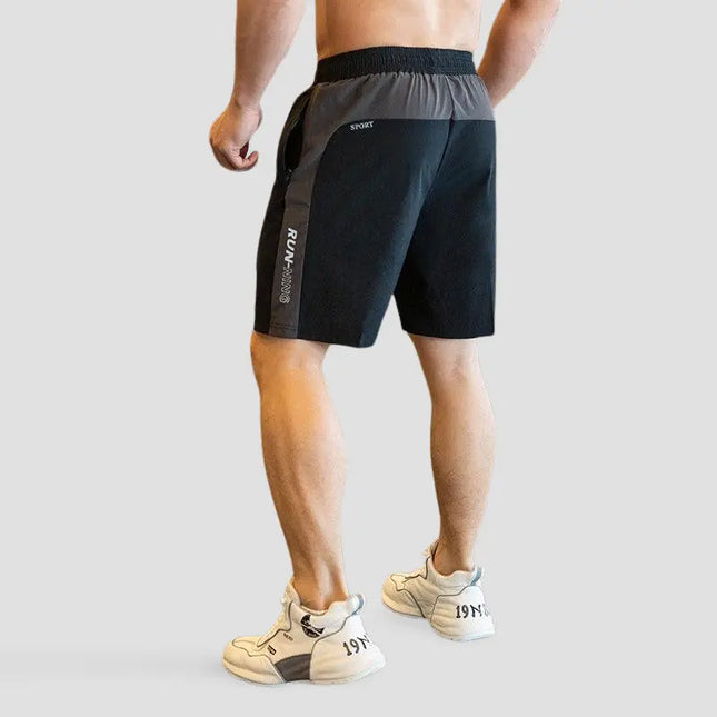 Pantalones cortos deportivos para hombre para gimnasio y running
