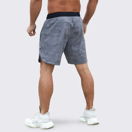 Pantalones cortos deportivos para hombre para el gimnasio - Tech Blur