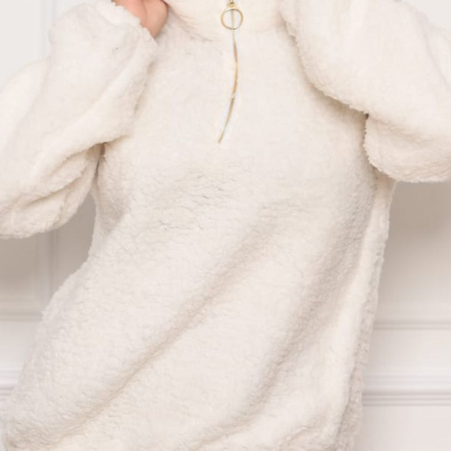 Sudadera estilo osito de peluche Dalila