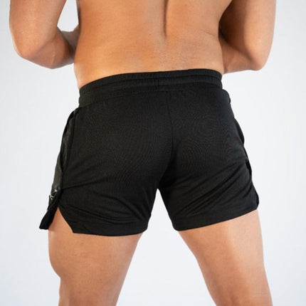 Pantalones cortos de entrenamiento físico para hombre - Lect