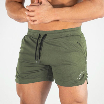 Pantalones cortos de entrenamiento físico para hombre - Lect