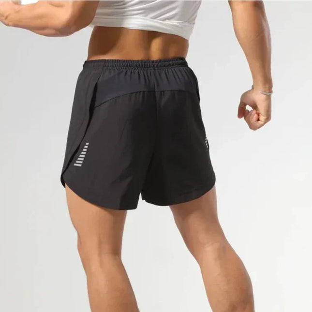 Pantalones cortos de running Dry Fit para hombre - Reflectantes