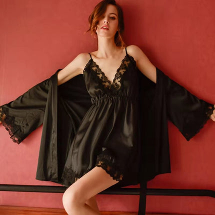 Camisón con bata - Pasión