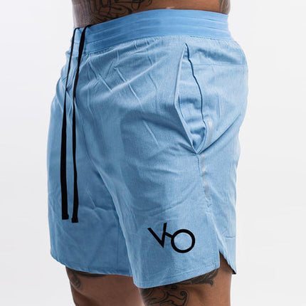Pantalones cortos deportivos para hombre para el gimnasio - Corte minimalista