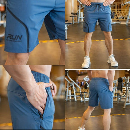 Pantalones cortos deportivos para hombre para el gimnasio - Basic Run