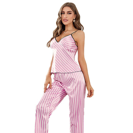 Pijama largo de satén para mujer - Kendra