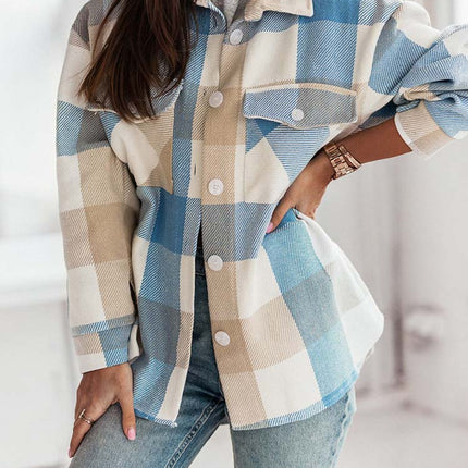 Abrigo suave para mujer