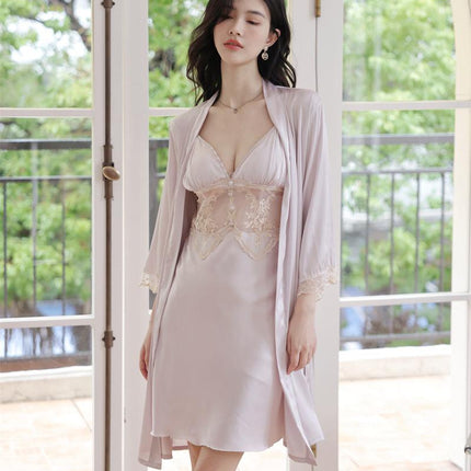 Camisón con bata - Pinup