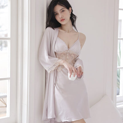 Camisón con bata - Pinup