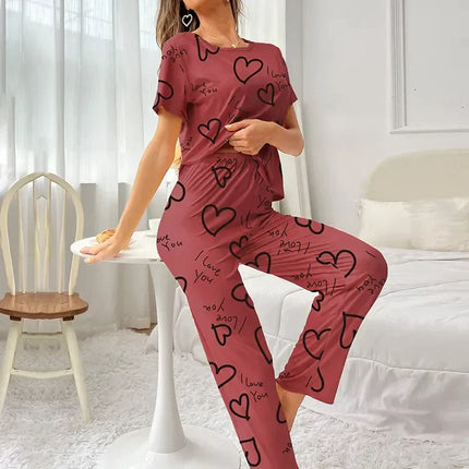 Pijama largo para mujer Enamórate