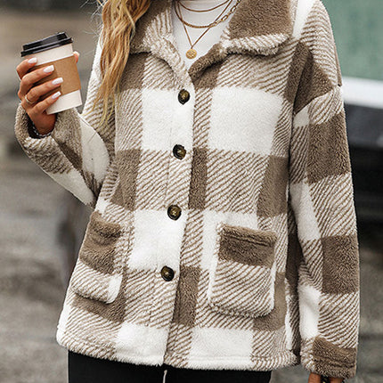 Chaqueta a cuadros Melody para mujer