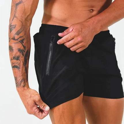 Pantalones cortos deportivos para hombre para gimnasio - Secado rápido