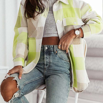 Abrigo suave para mujer