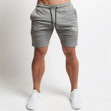 Pantalones cortos deportivos bordados para hombre