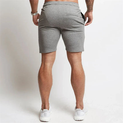 Pantalones cortos deportivos bordados para hombre
