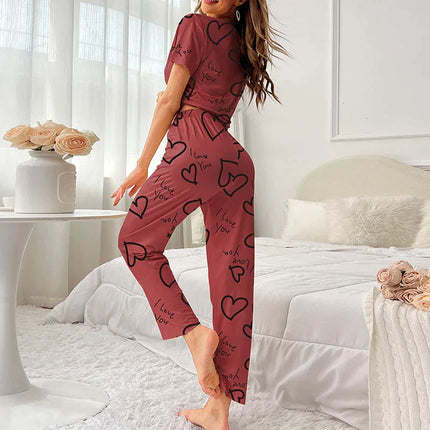 Pijama largo para mujer Enamórate