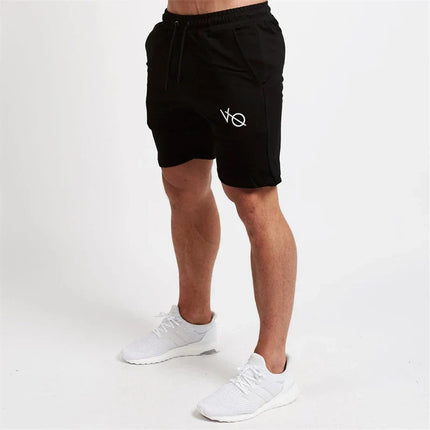 Pantalones cortos deportivos bordados para hombre