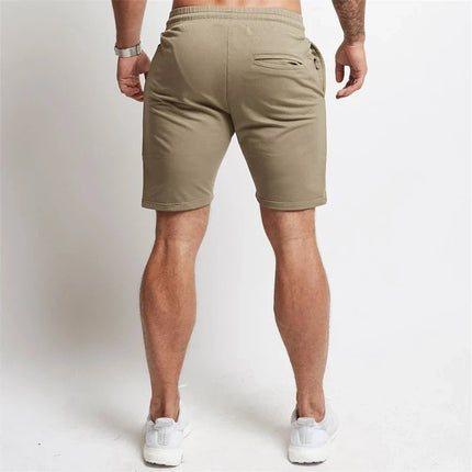 Pantalones cortos deportivos bordados para hombre