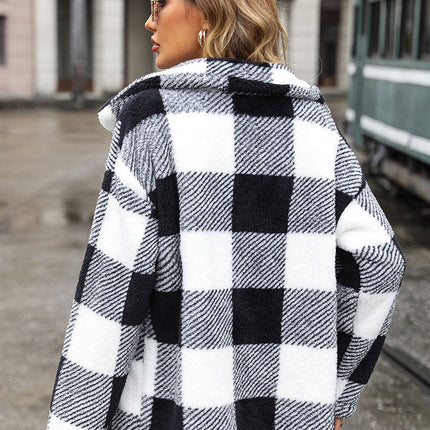 Chaqueta a cuadros Melody para mujer