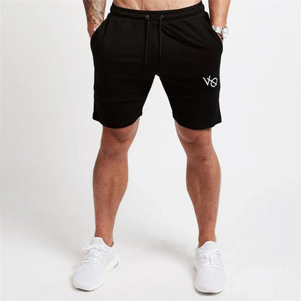 Pantalones cortos deportivos bordados para hombre