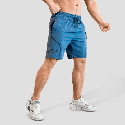 Pantalones cortos deportivos para hombre para el gimnasio - Basic Run