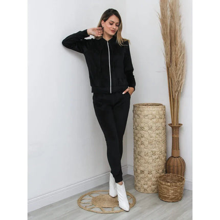 Conjunto de chándal de terciopelo