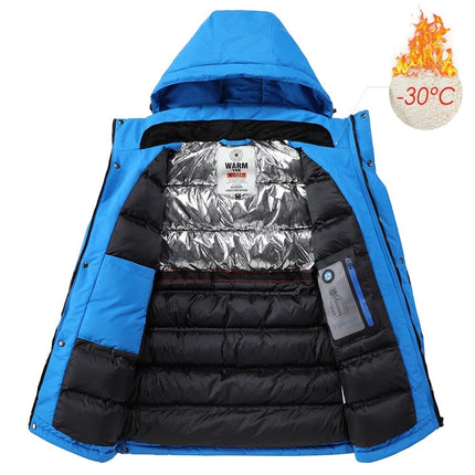 Chaqueta térmica Borellie Snow Ice: resiste temperaturas de hasta -30 °C 