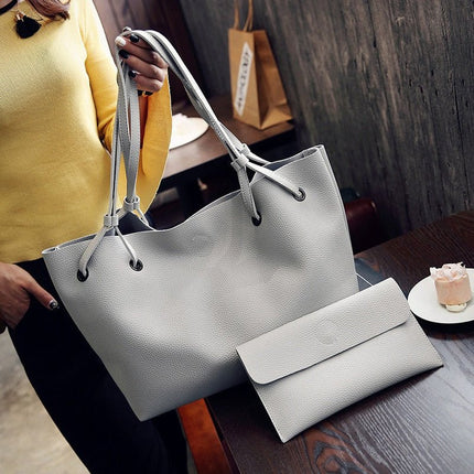 Conjunto de 2 bolsos de mano para mujer 