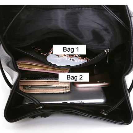 Conjunto de 3 bolsos de mano para mujer 