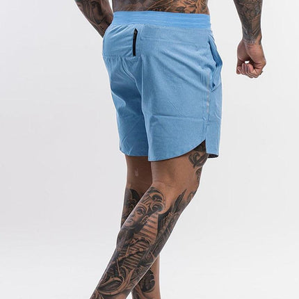 Pantalones cortos deportivos para hombre para el gimnasio - Corte minimalista