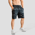 Pantalones cortos deportivos militares de camuflaje para hombre para gimnasios