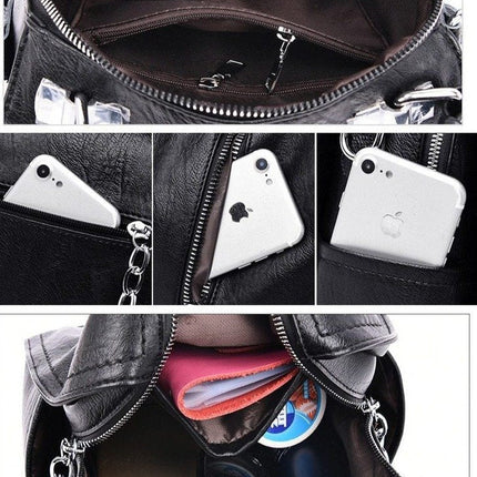 Mini mochila multifuncional para mujer 